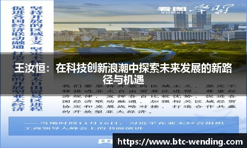 王汝恒:在科技创新浪潮中探索未来发展的新路径与机遇
